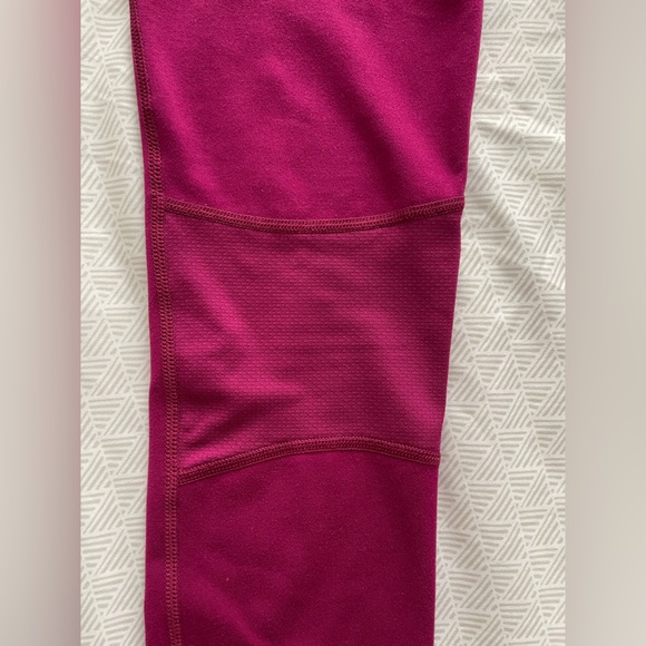 Nike Dri Fit Epic Running Tights Berry XS - Picture 7 of 11